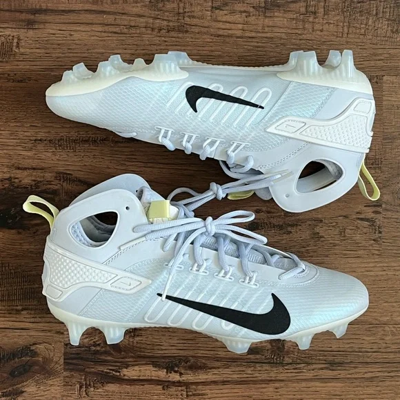 Nike Huarache 9 Elite Mid LAX SE ‘Gray Black’ (size mens 12) - Picture 1 of 6